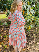 Georgia Geo Print Dress