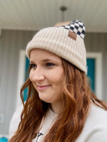 C.C Checkered Beanies (Multiple Colors)
