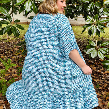 Donna Geometric Kimono