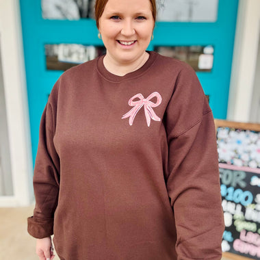 (RESTOCK) God Says Bows Sweatshirt