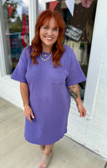 Lakyn Purple Woven Dress