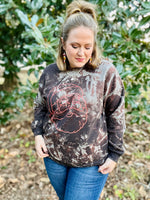 Santa Classic Bleached Sweatshirt