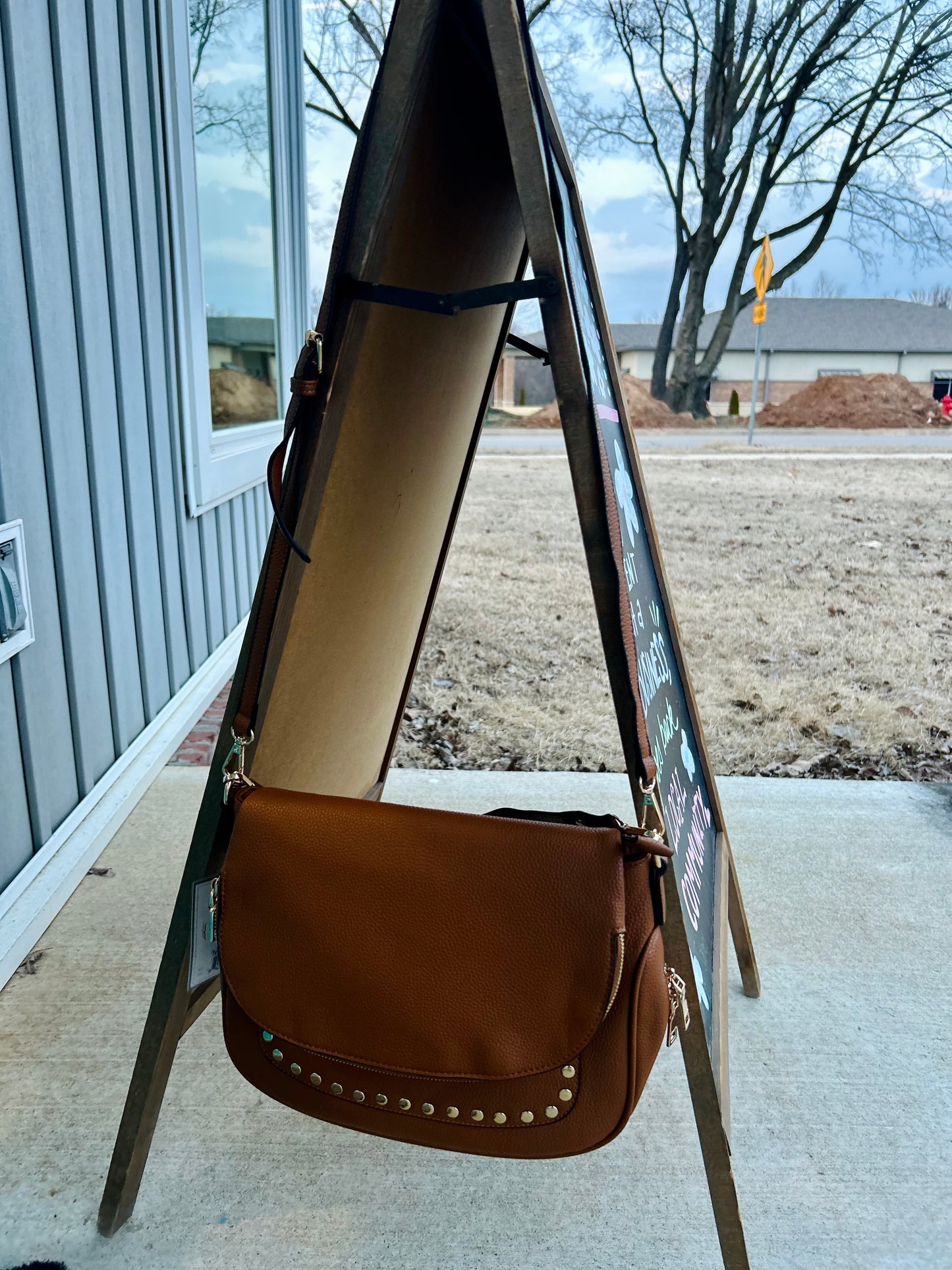 Mona Studded Crossbody