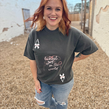 Luckiest Girl Graphic Tee
