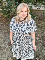 Olivia Animal Print Dress