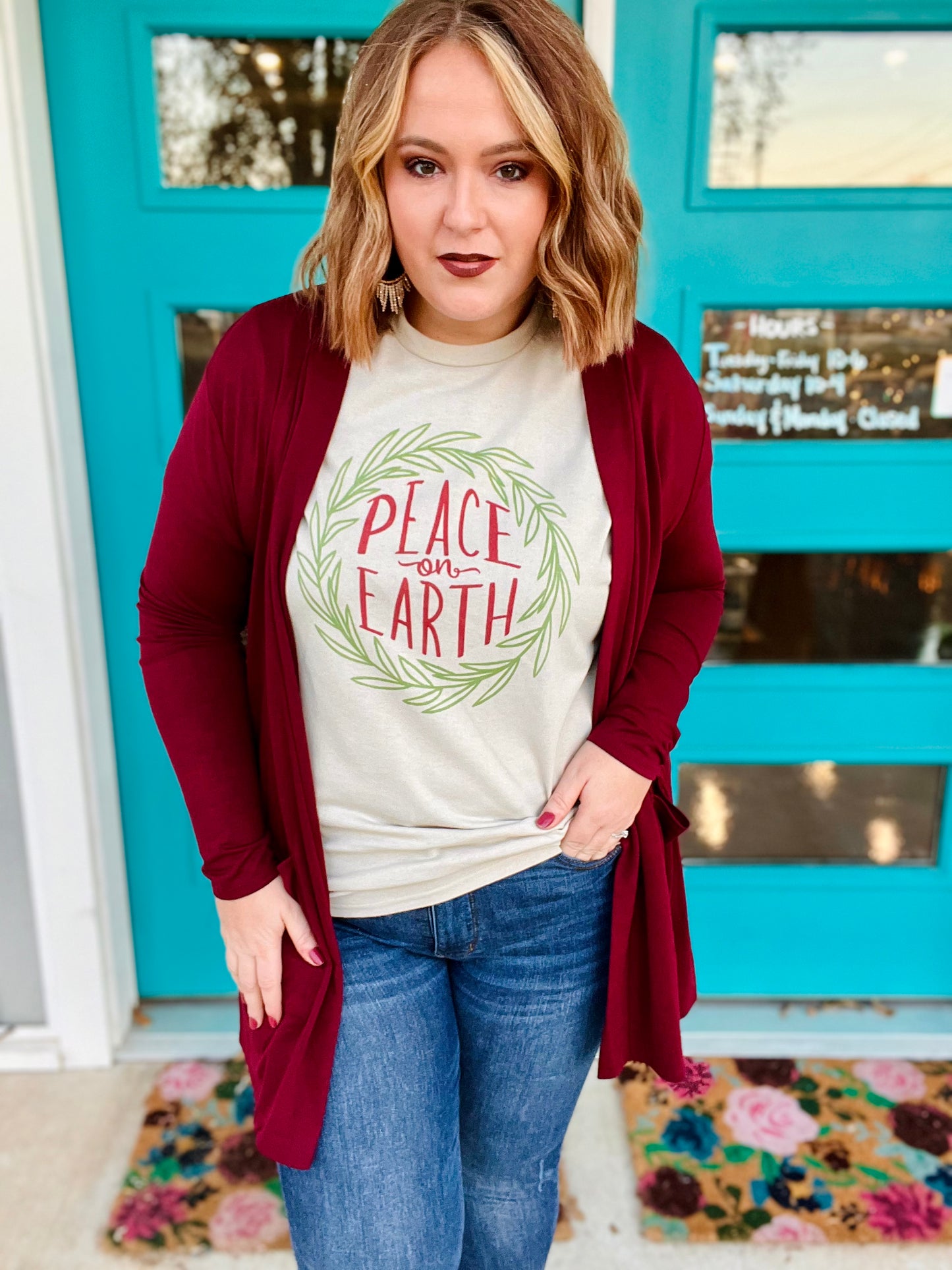 Peace On Earth Graphic Tee