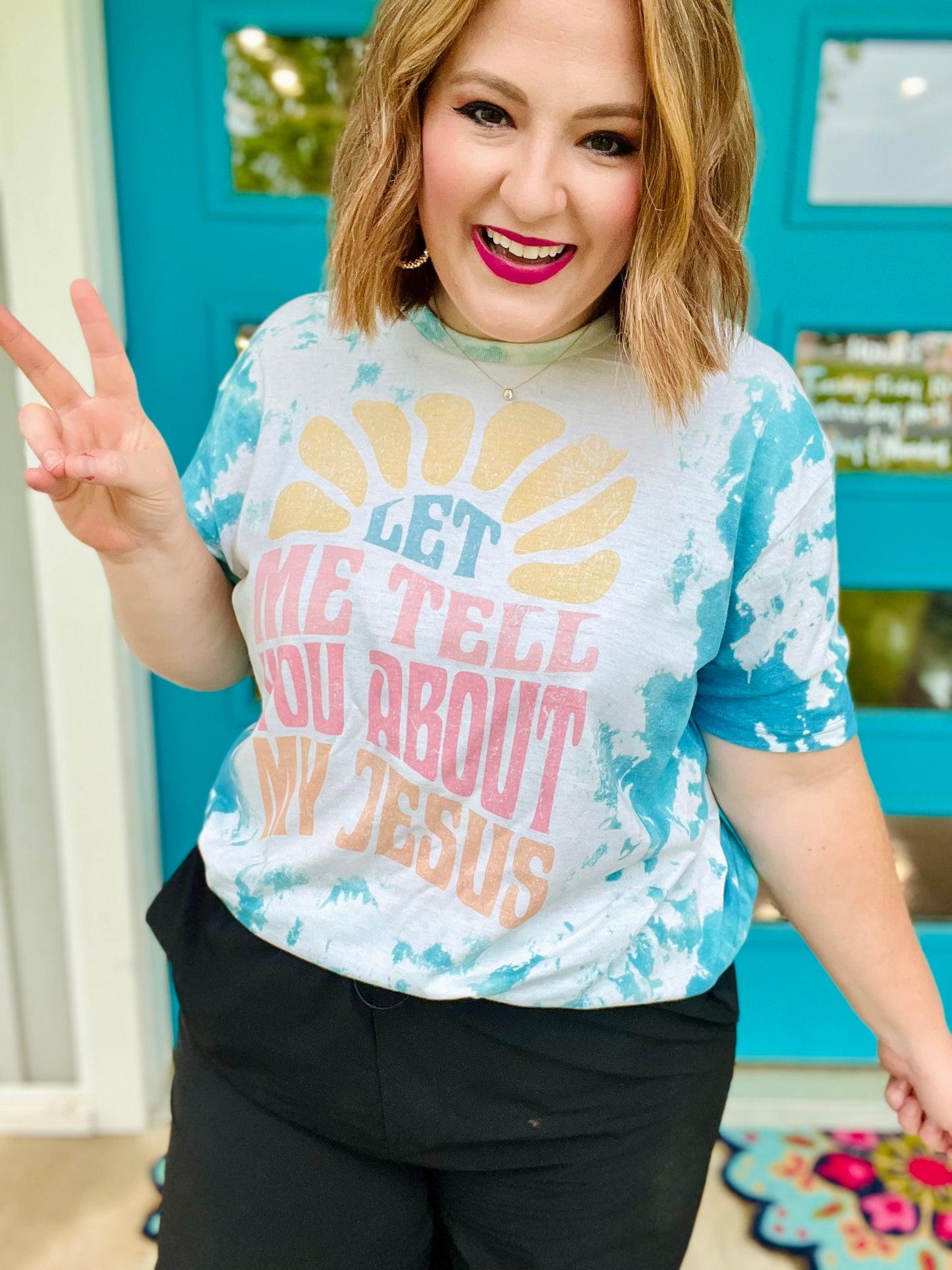 Let Me Tell You About My Jesus Tee