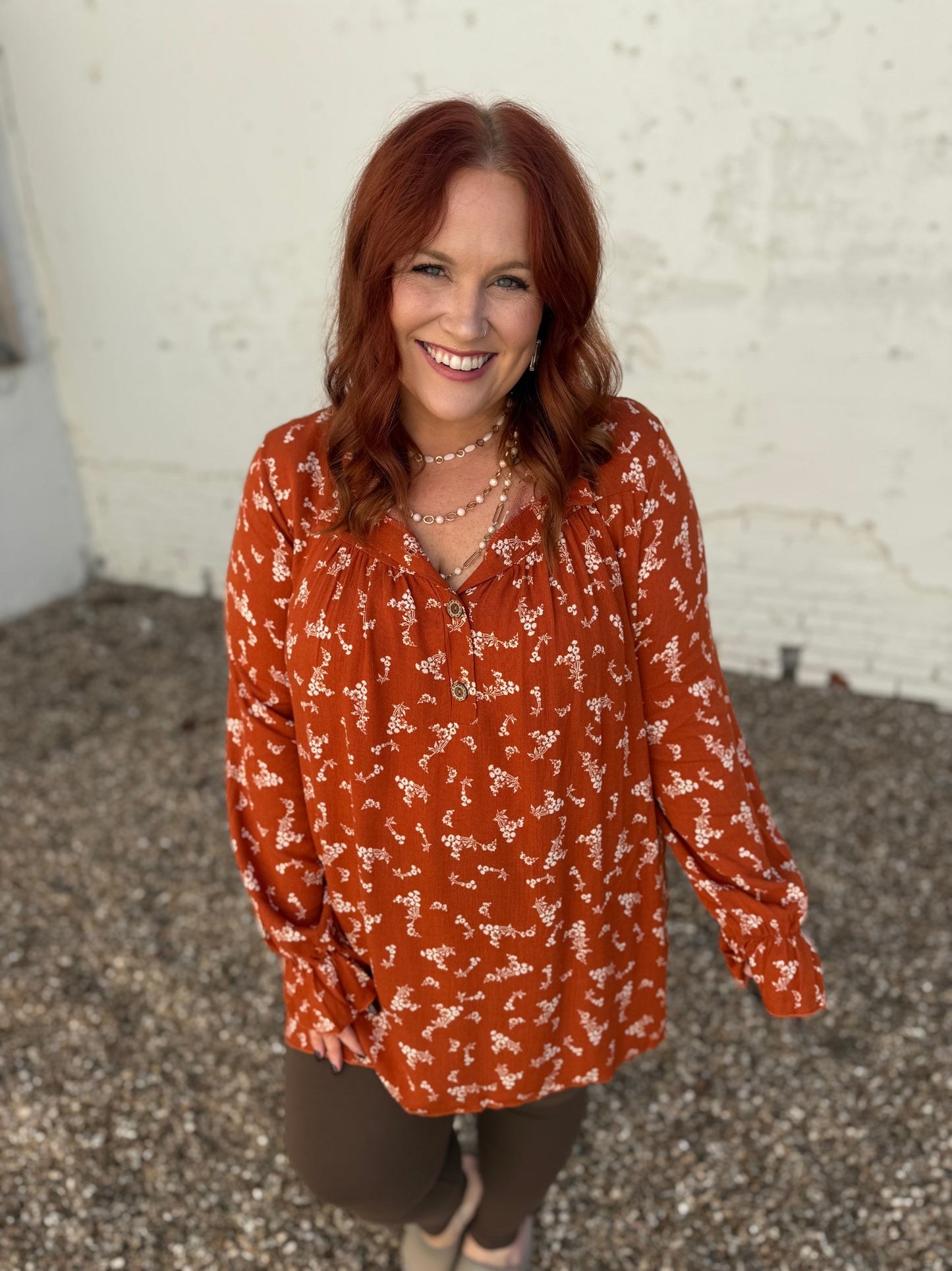 Dani Floral Tunic Top
