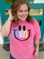 Smiley Jesus Tee on Comfort Color (Multiple Colors)