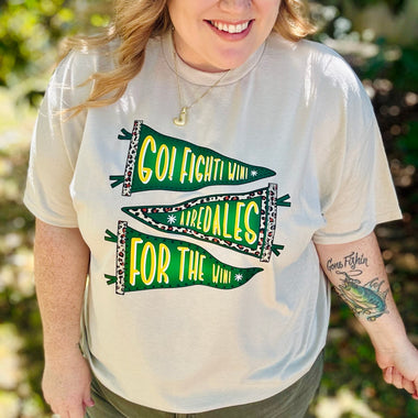 Leopard Flag School Spirit Tee