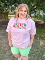 Retro Praying Mama On Comfort Colors