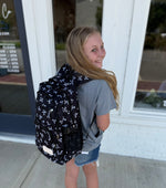 Bow Full Size Backpack Set (multiple colors-3 bags!)