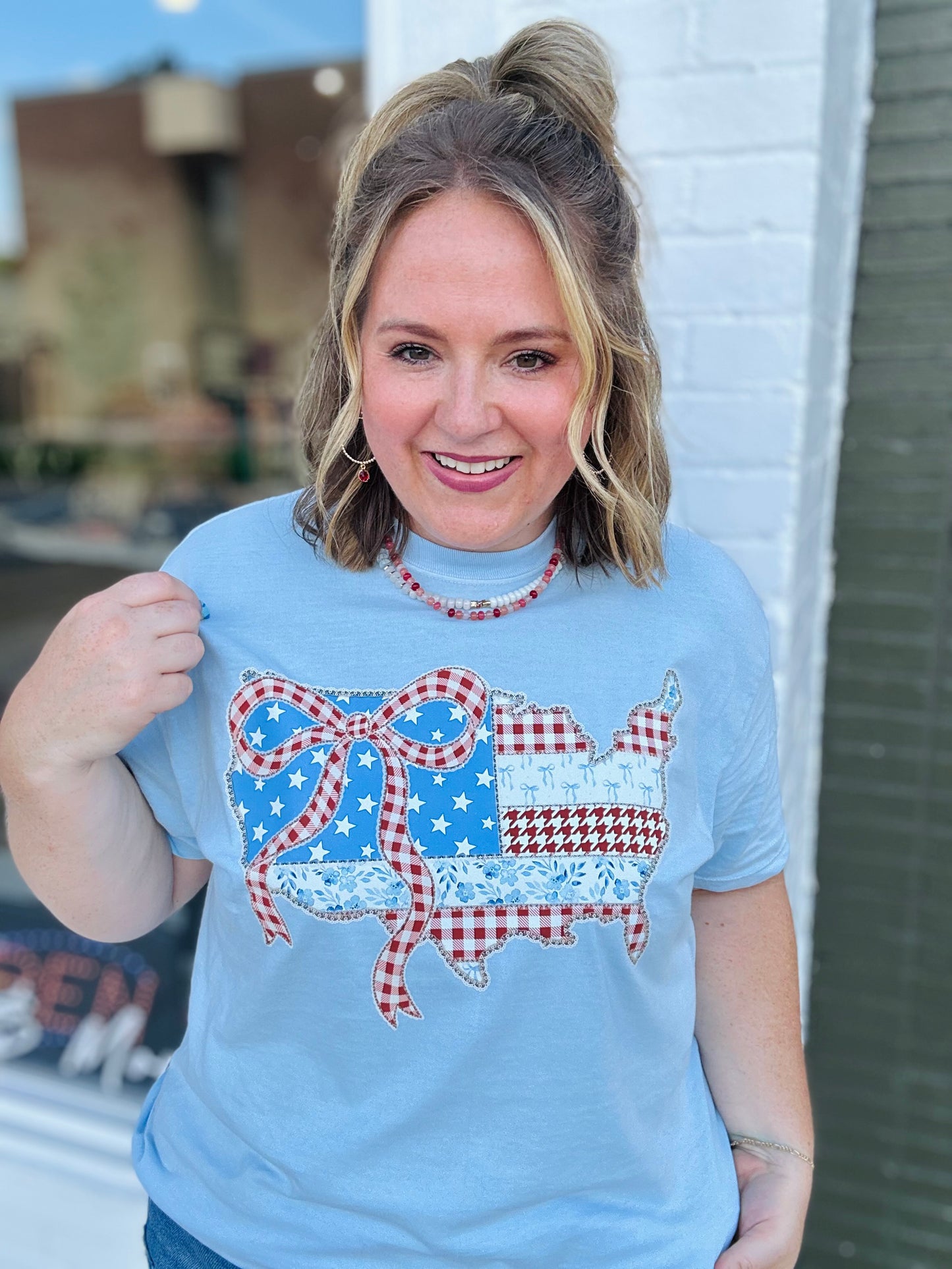 US Bows On Comfort Colors