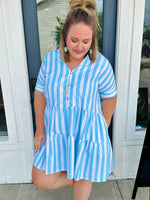 Sunny Days Striped Dress