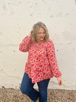 Fiona Floral Long Sleeve Top
