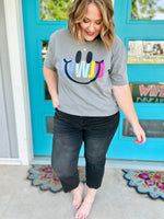 Smiley Jesus Tee on Comfort Color (Multiple Colors)