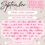 September Blue Rose Babe Box (Available until 9/7)