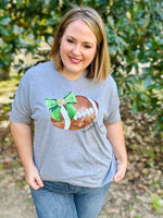 Watercolor School Spirit Football Tee (Any School!)