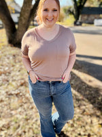 Jess Solid Color Pocket Tee (Multiple Colors)