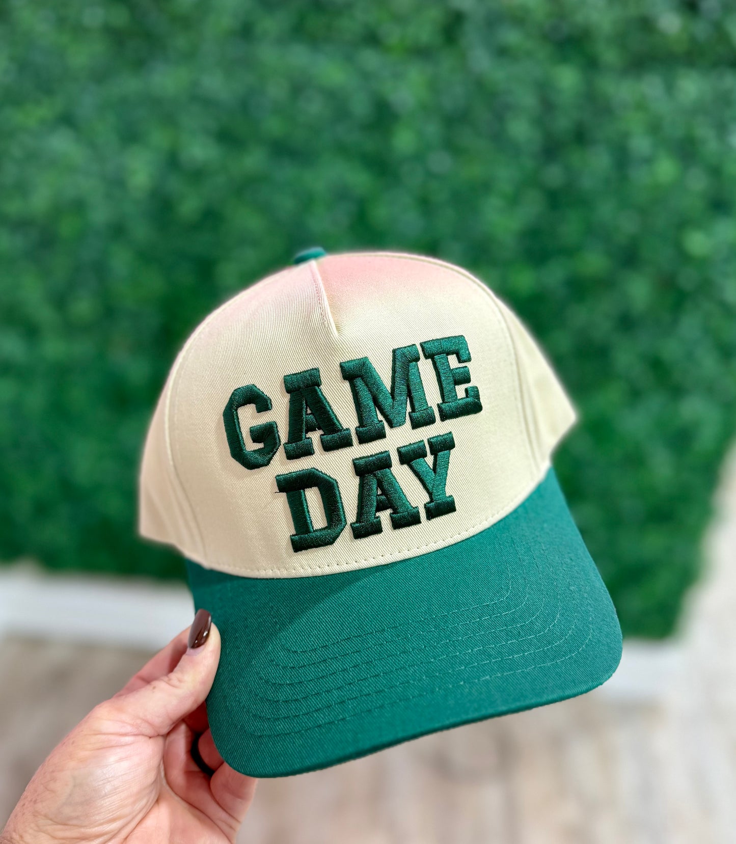 GAME DAY Canvas Hat