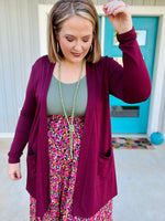 Brailey Slouchy Pocket Cardigan (Multiple Colors)