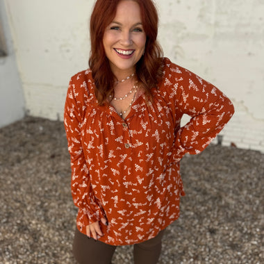 Dani Floral Tunic Top