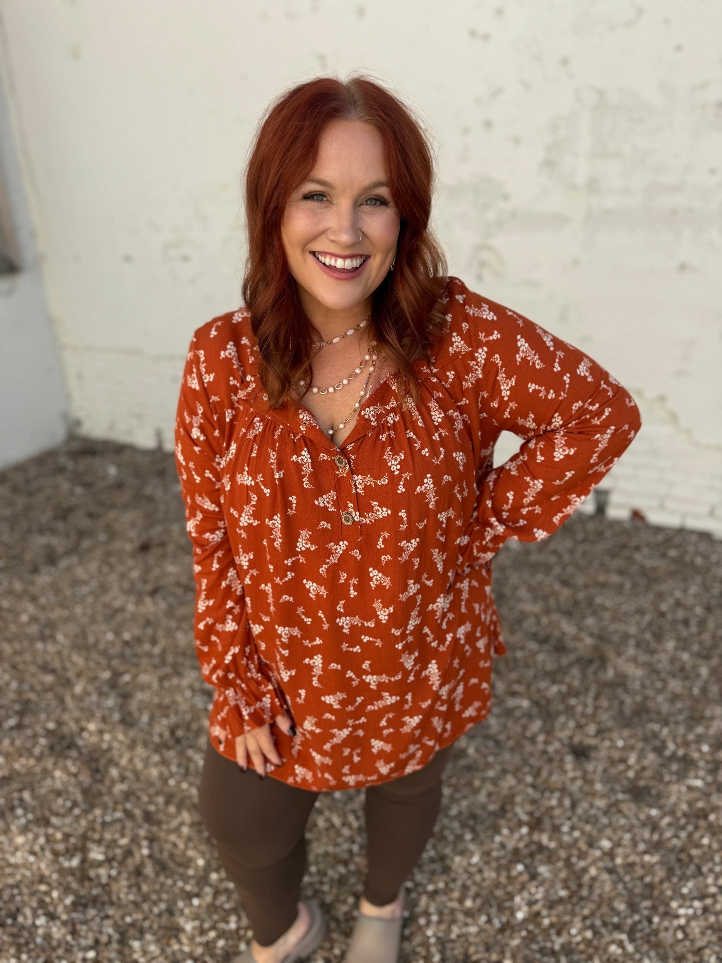 Dani Floral Tunic Top
