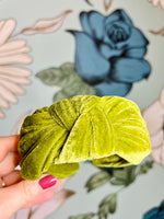 Green Velvet Headband