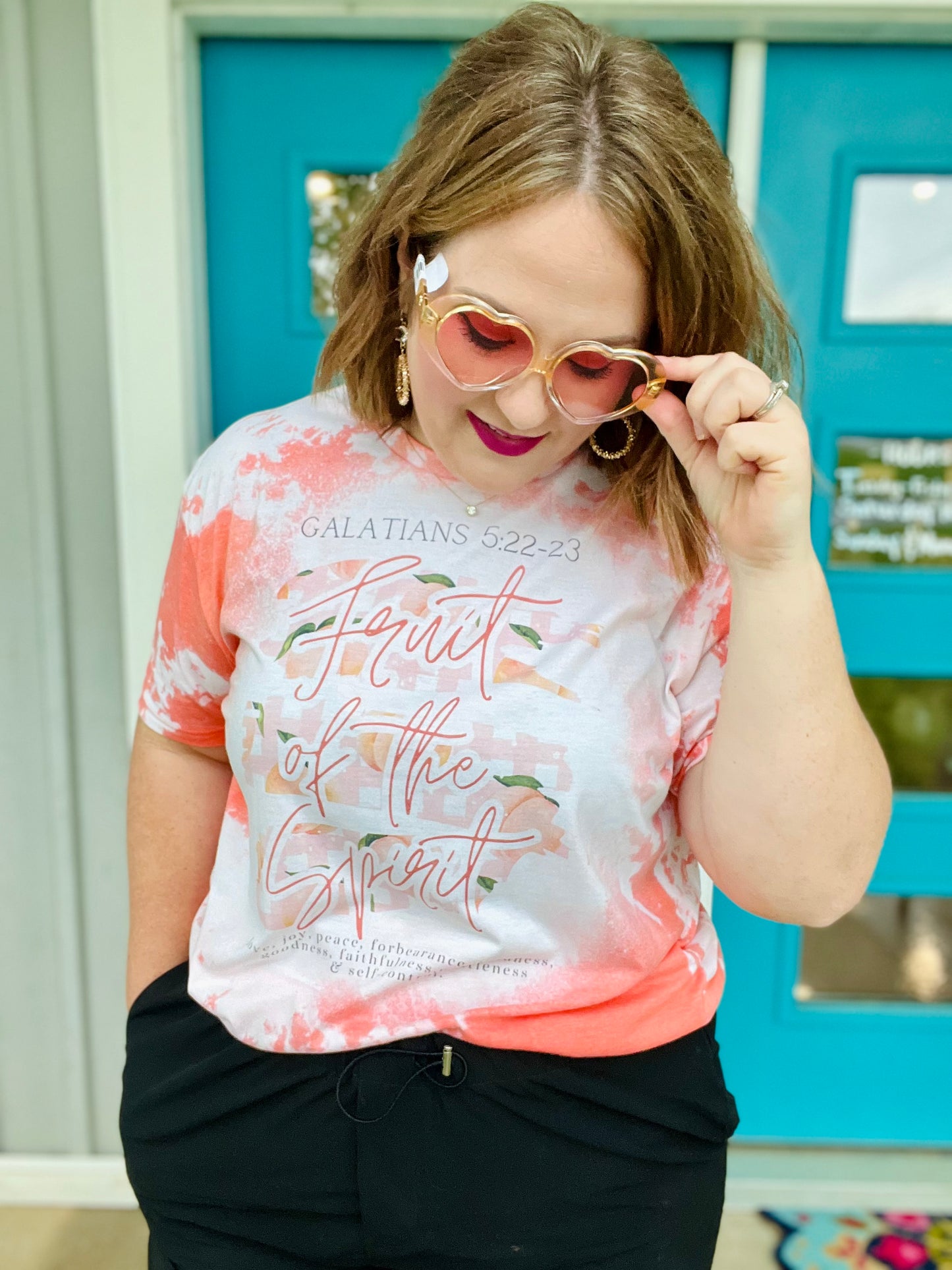 Fruit Of The Spirit Bleached Tee