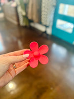 Flower Power Claw Clip (Multiple Colors)