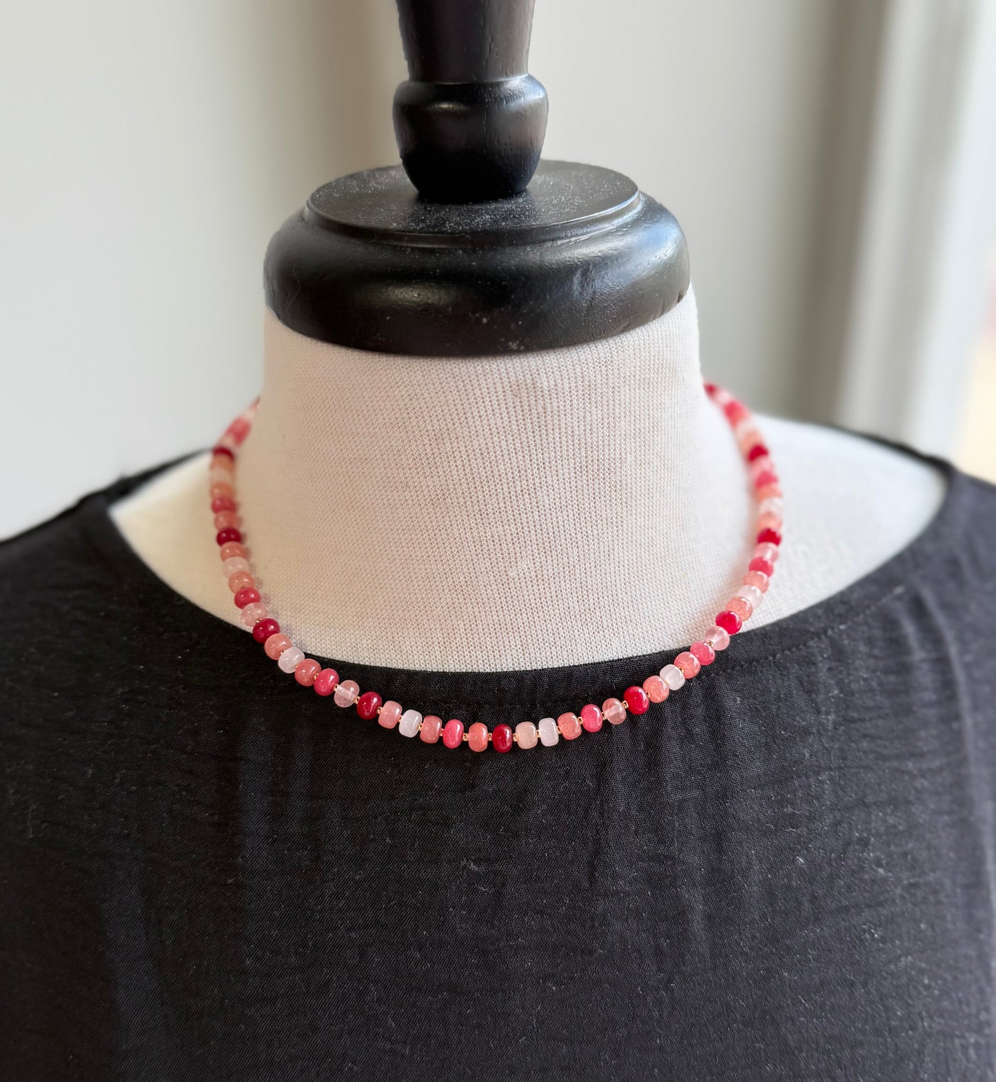 Beaded Necklace (Multiple Colors)