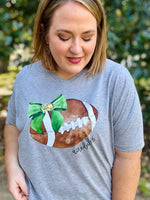 Watercolor School Spirit Football Tee (Any School!)