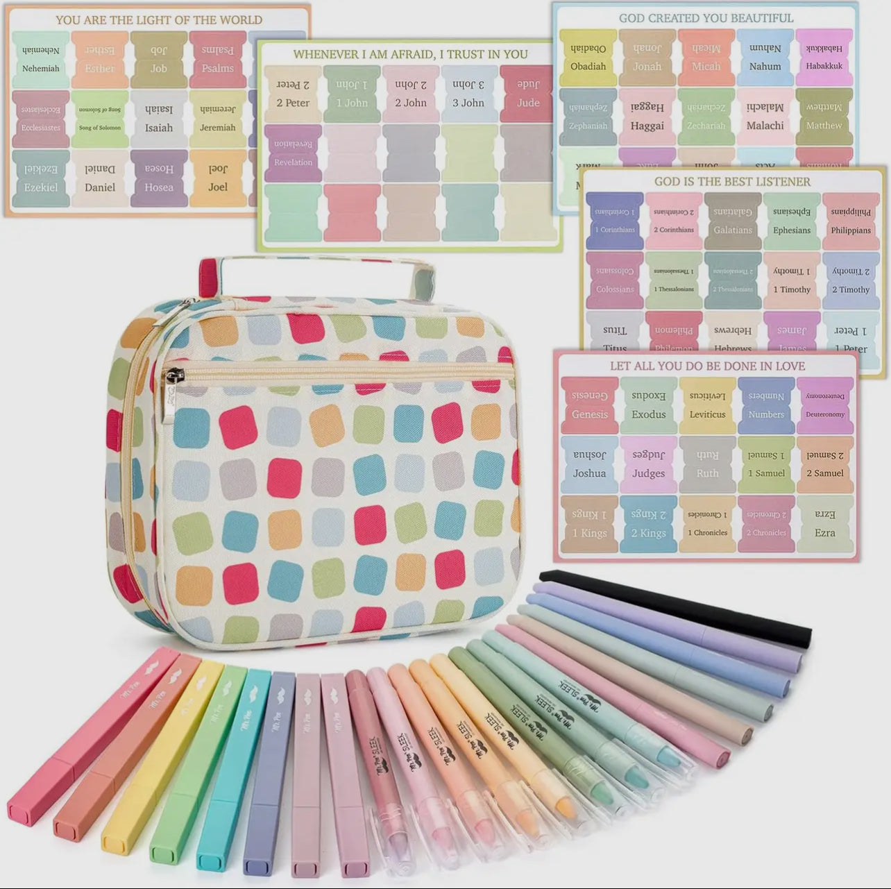 Bible Journaling Kit and Case