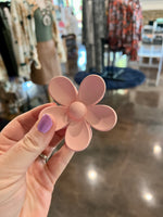Large Flower Claw Clips (Multiple Colors)