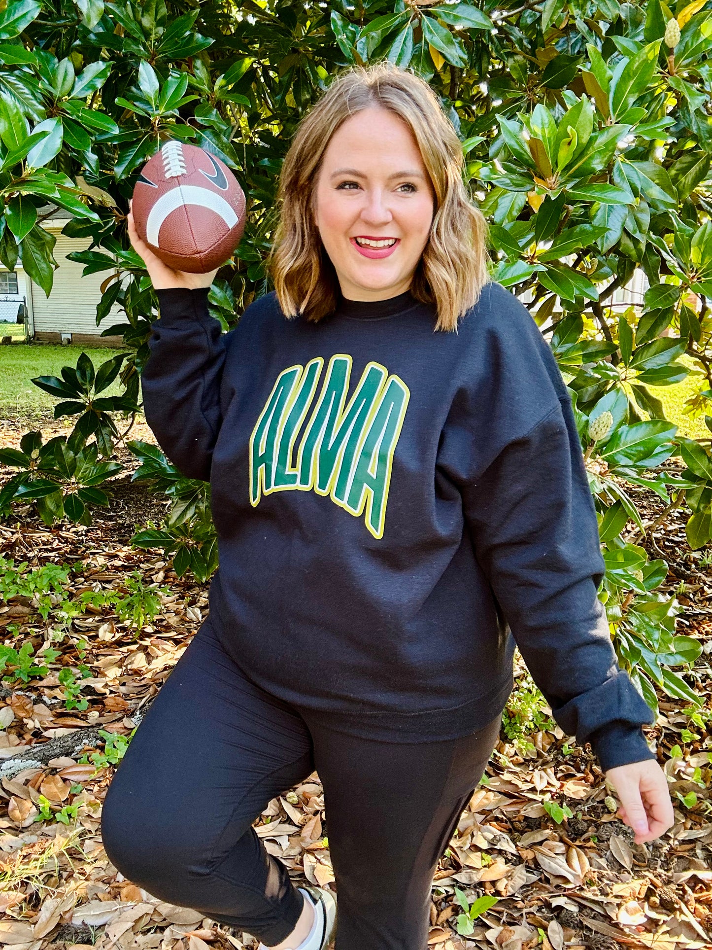Varsity Vintage Tee on Black (Any style!)