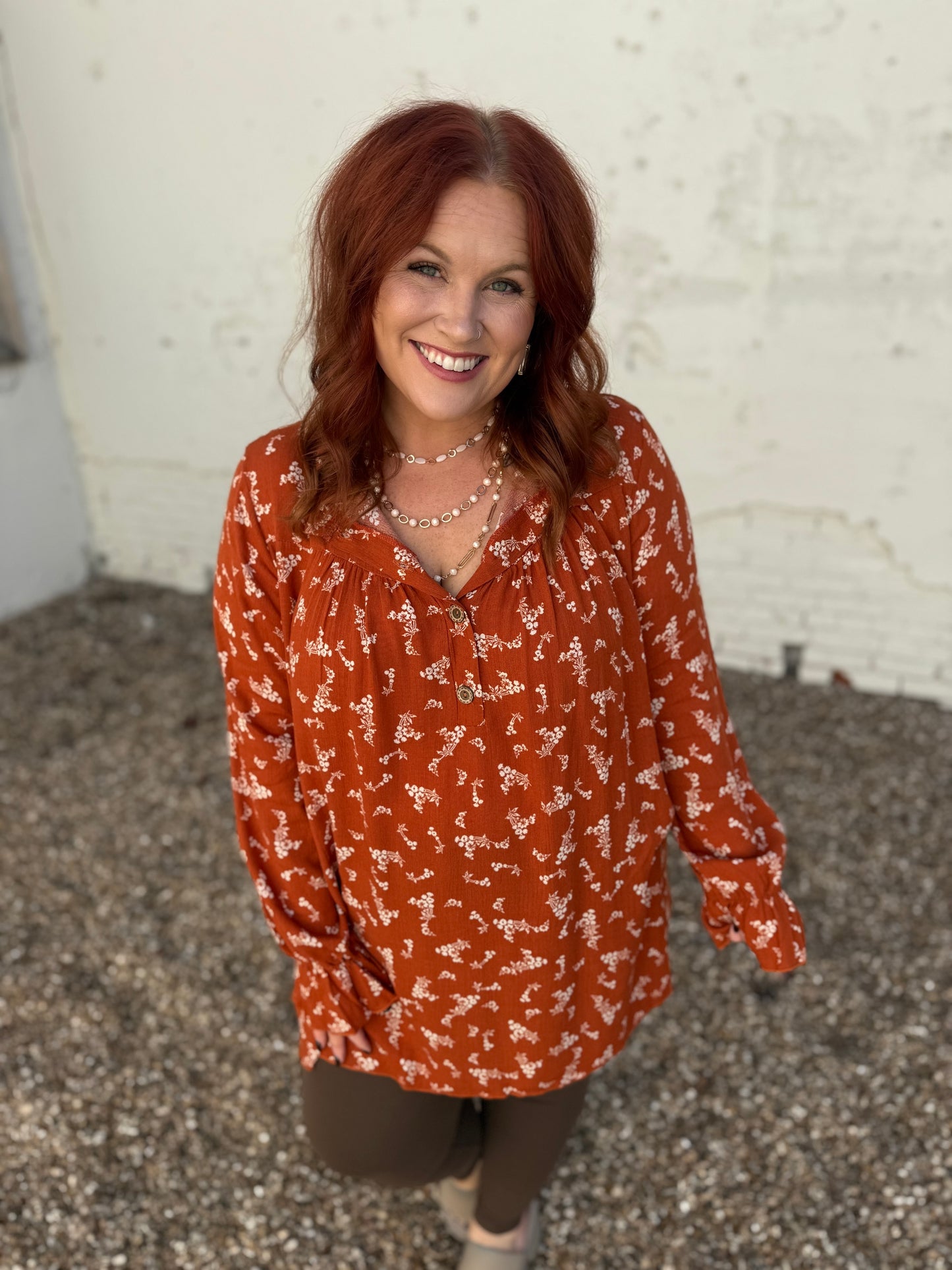 Dani Floral Tunic Top