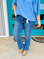Kaci High Rise Bootcut Vervet Jean