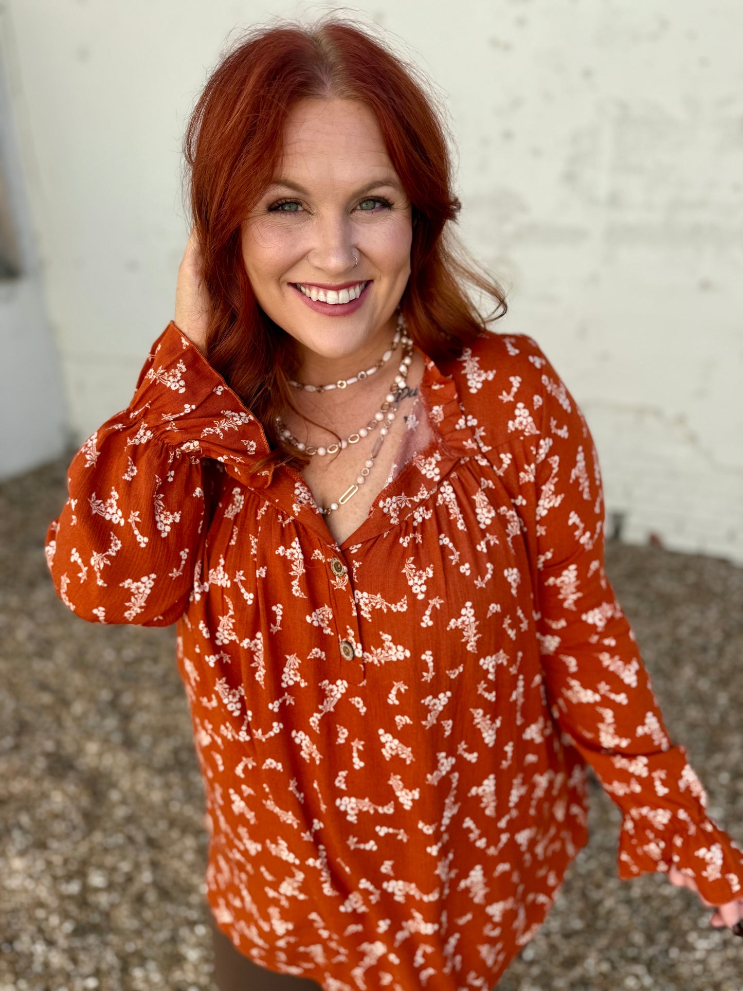 Dani Floral Tunic Top