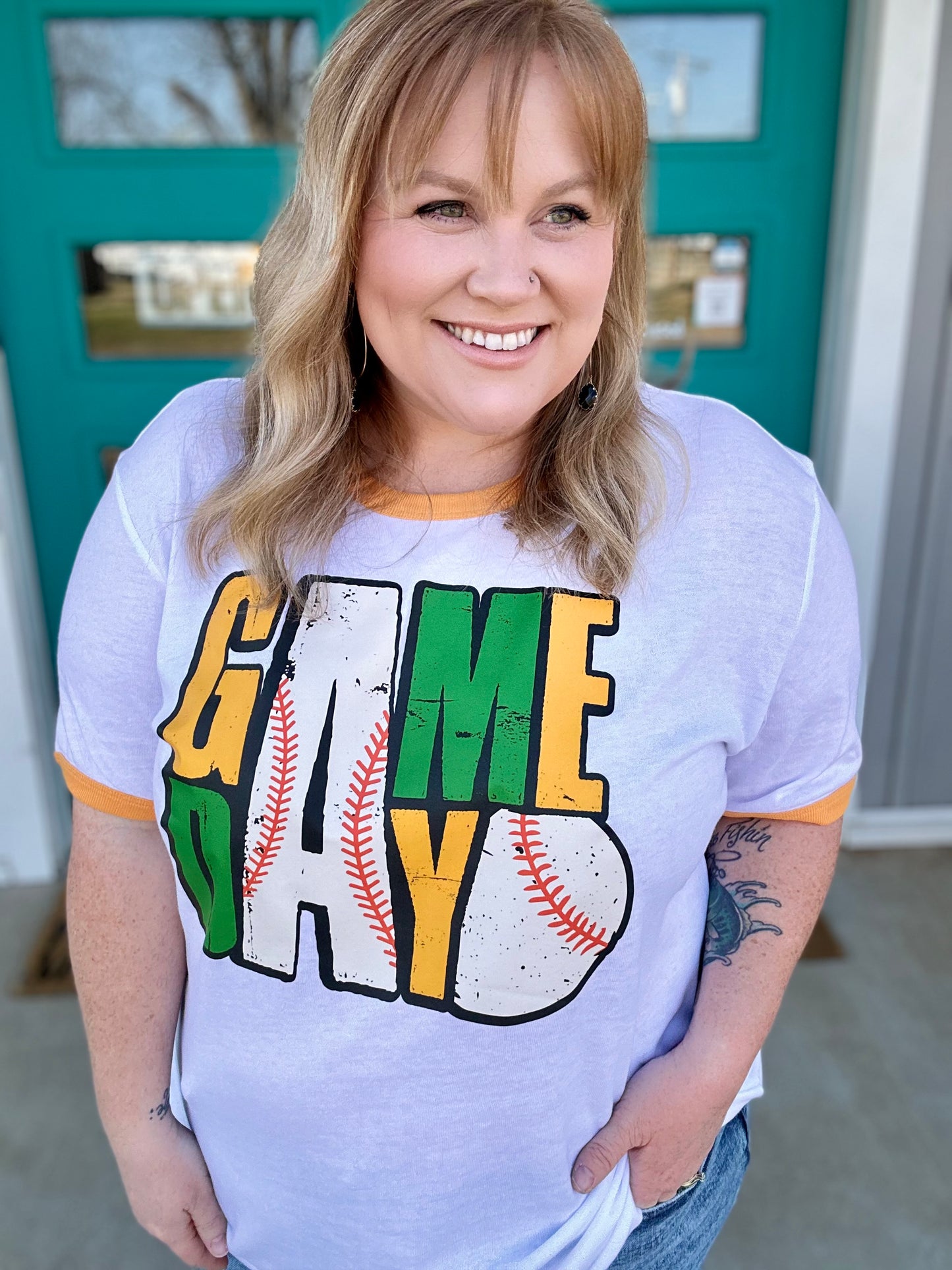 Game Day Baseball Tee (Any Tee)