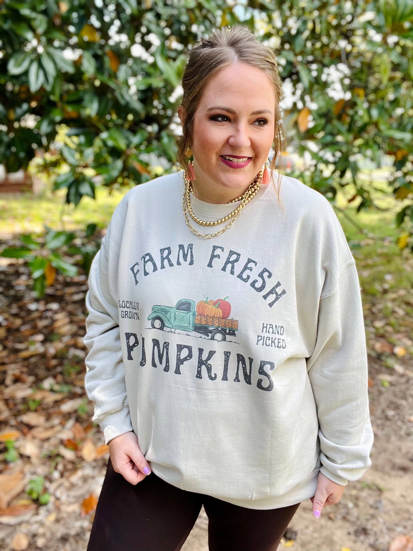 Farm Fresh Pumpkins Sweatshirt