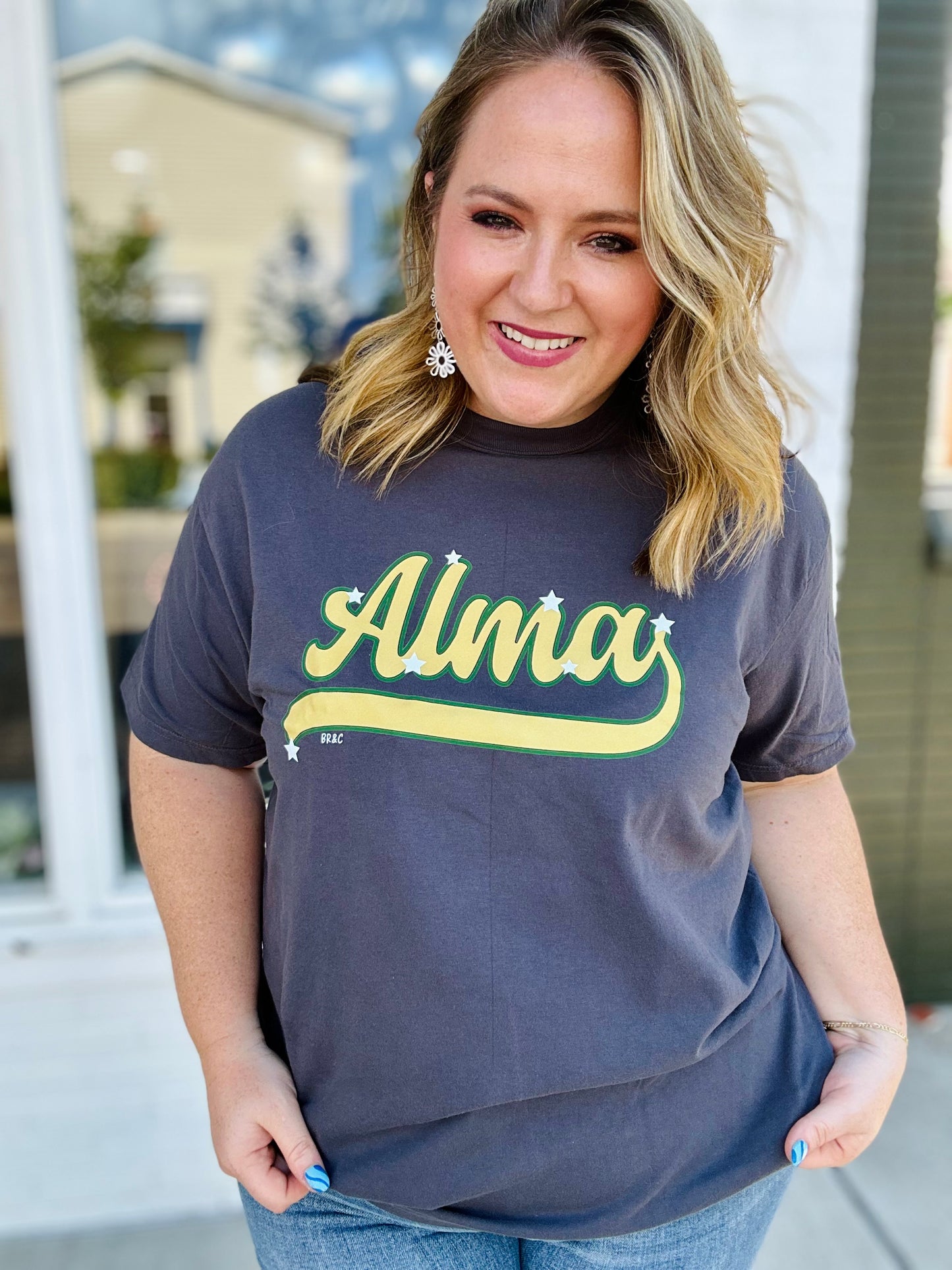 Alma Star Vintage Tee