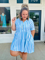 Sunny Days Striped Dress
