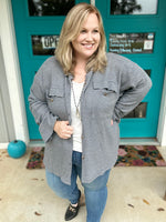 Lily Button Down Knit Shacket