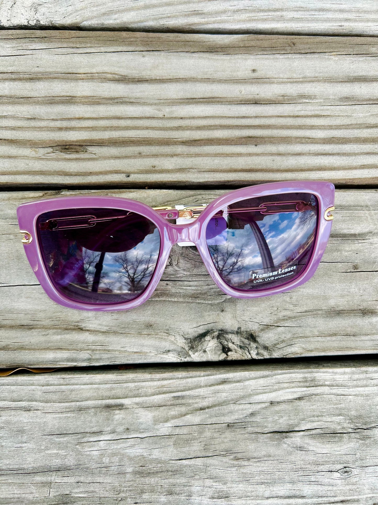 Oversize Square Cateye Sunglasses (Multiple Colors)