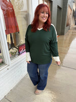 Carrie V-Neck Long Sleeve Top