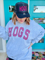 Hogs Red Varsity Sweatshirt (Customizable)