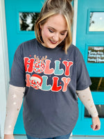 Holly Jolly Disco on Comfort Colors