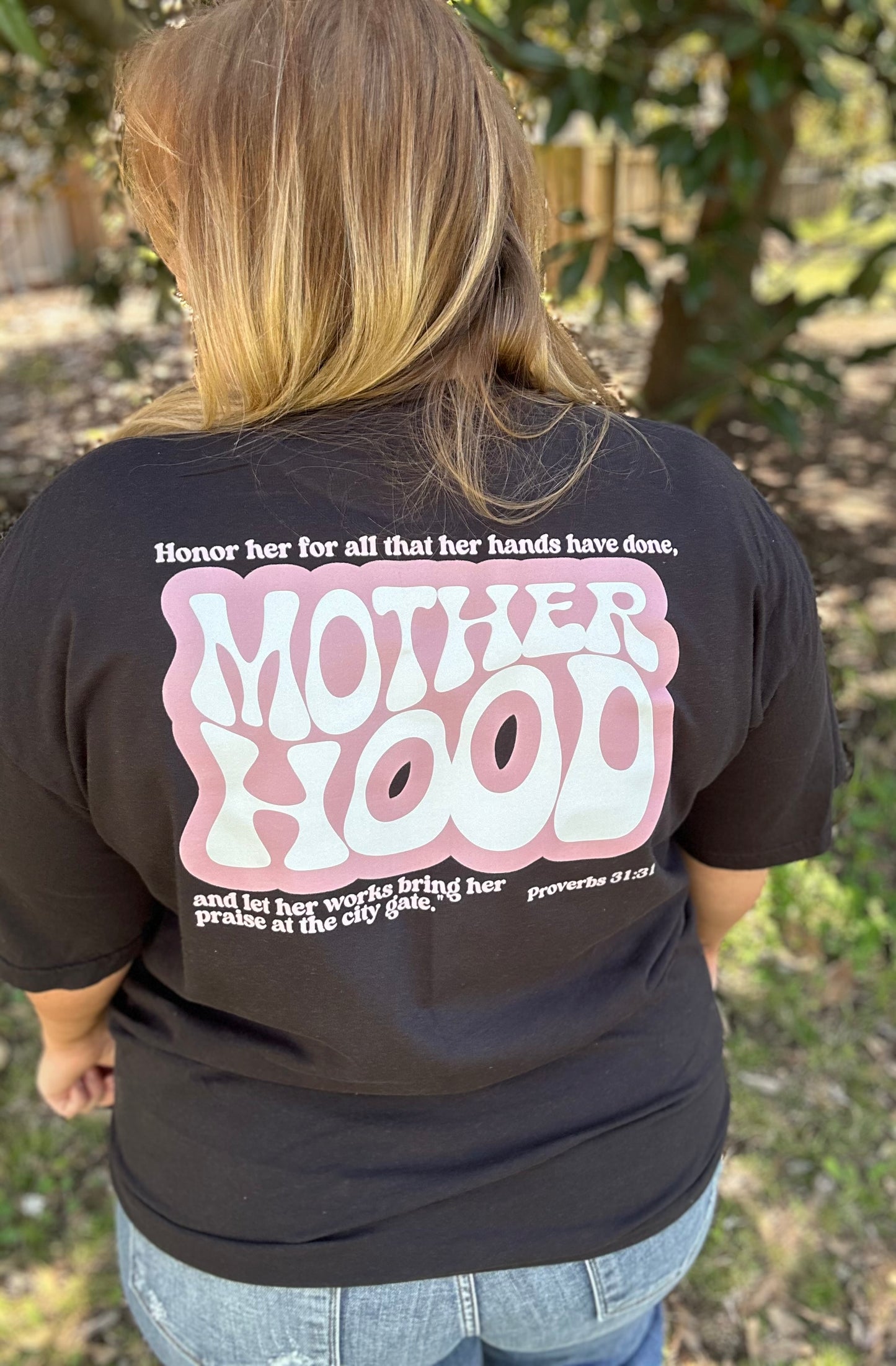 Proverbs Motherhood Tee On Comfort Colors