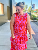 Rachael Tropical Dress (Reversible)