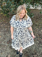 Olivia Animal Print Dress